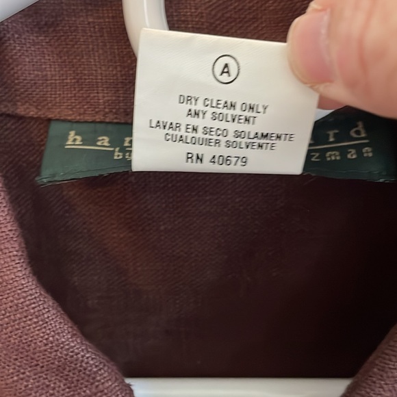 Harve Benard, size 14, 100% linen sleeveless dress. Brown. - Picture 5 of 8